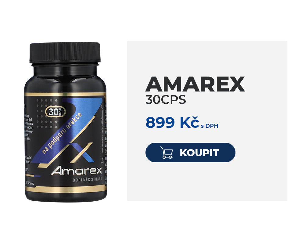 Amarex - Podpořte své sexuální prožitky a množství endorfinu